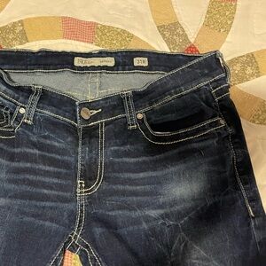 BKE Dark Blue Denim Jeans